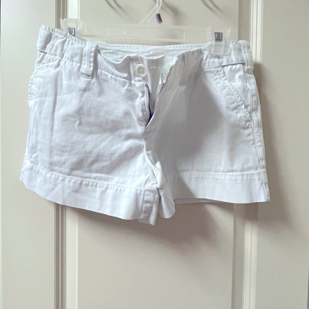 Ladies white shorts